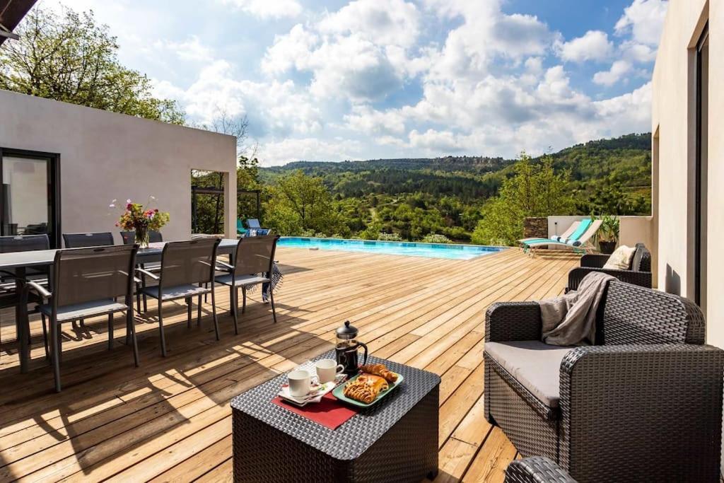 Villa Blanche, Contemporary, Cathars, Couiza, Carcassonne Екстериор снимка