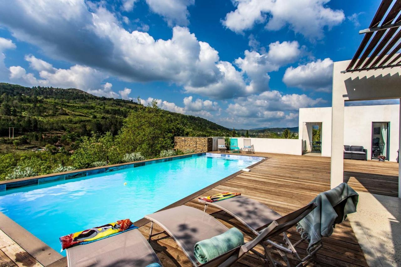 Villa Blanche, Contemporary, Cathars, Couiza, Carcassonne Екстериор снимка