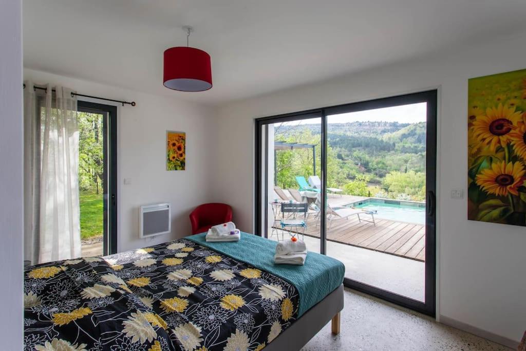 Villa Blanche, Contemporary, Cathars, Couiza, Carcassonne Екстериор снимка