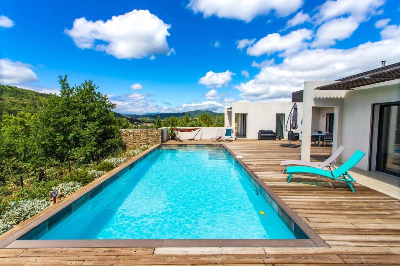Villa Blanche, Contemporary, Cathars, Couiza, Carcassonne Екстериор снимка