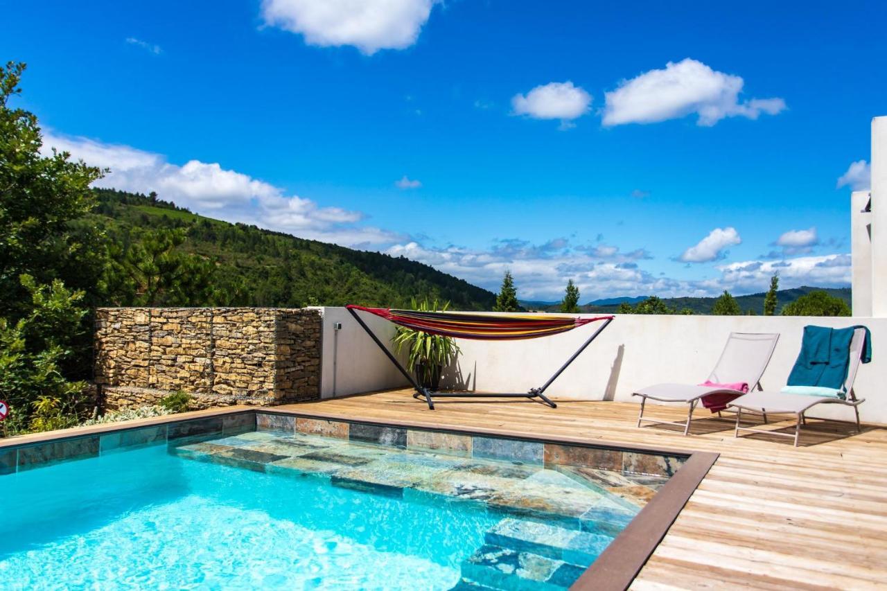 Villa Blanche, Contemporary, Cathars, Couiza, Carcassonne Екстериор снимка
