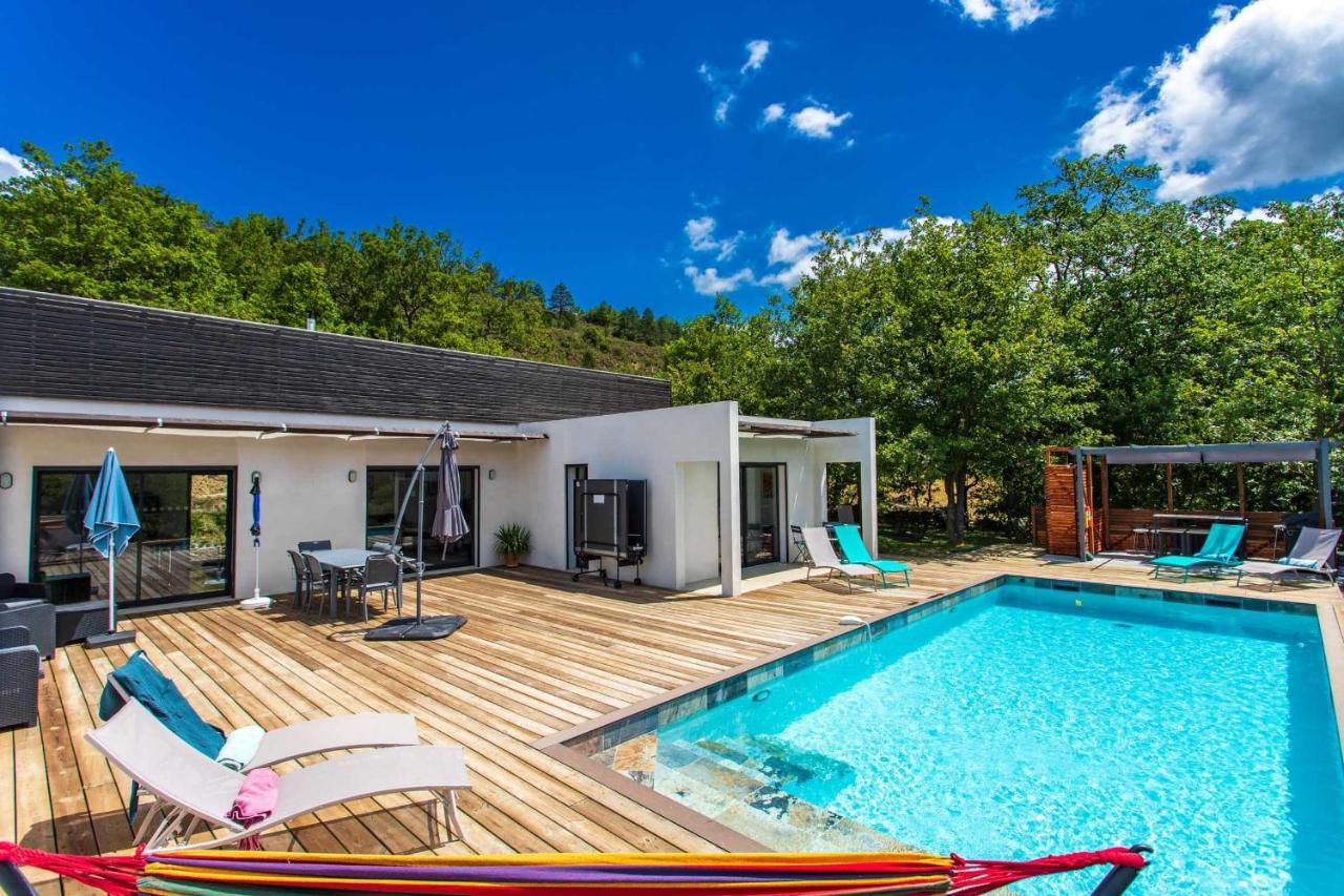 Villa Blanche, Contemporary, Cathars, Couiza, Carcassonne Екстериор снимка