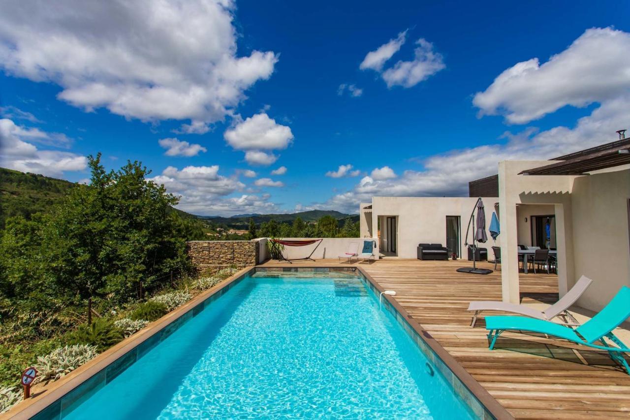 Villa Blanche, Contemporary, Cathars, Couiza, Carcassonne Екстериор снимка